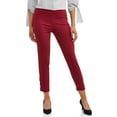 thumbnail image 1 of LIFESTYLE ATTITUDE Women's Ankle Slim Lace Up Detail Pull On Pant, 1 of 4