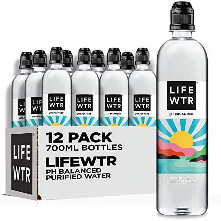 LIFEWTR Premium Purified Water, pH Balanced with