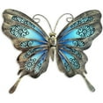 thumbnail image 1 of LIFFY Metal Butterfly Wall Decor - Hanging Glass Butterflies for Garden and Home, 1 of 8