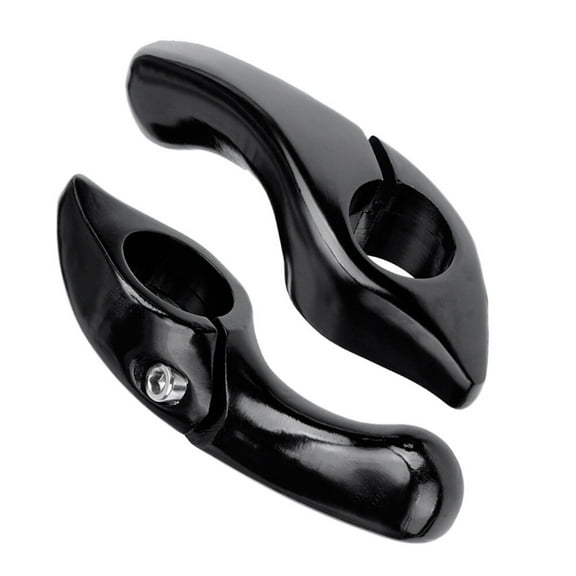 LIFKOME 1 Pair Comfortable Grip Bicycle Vice Handlebar Black for Cycling 4.1 x 1.4 x 0.4in