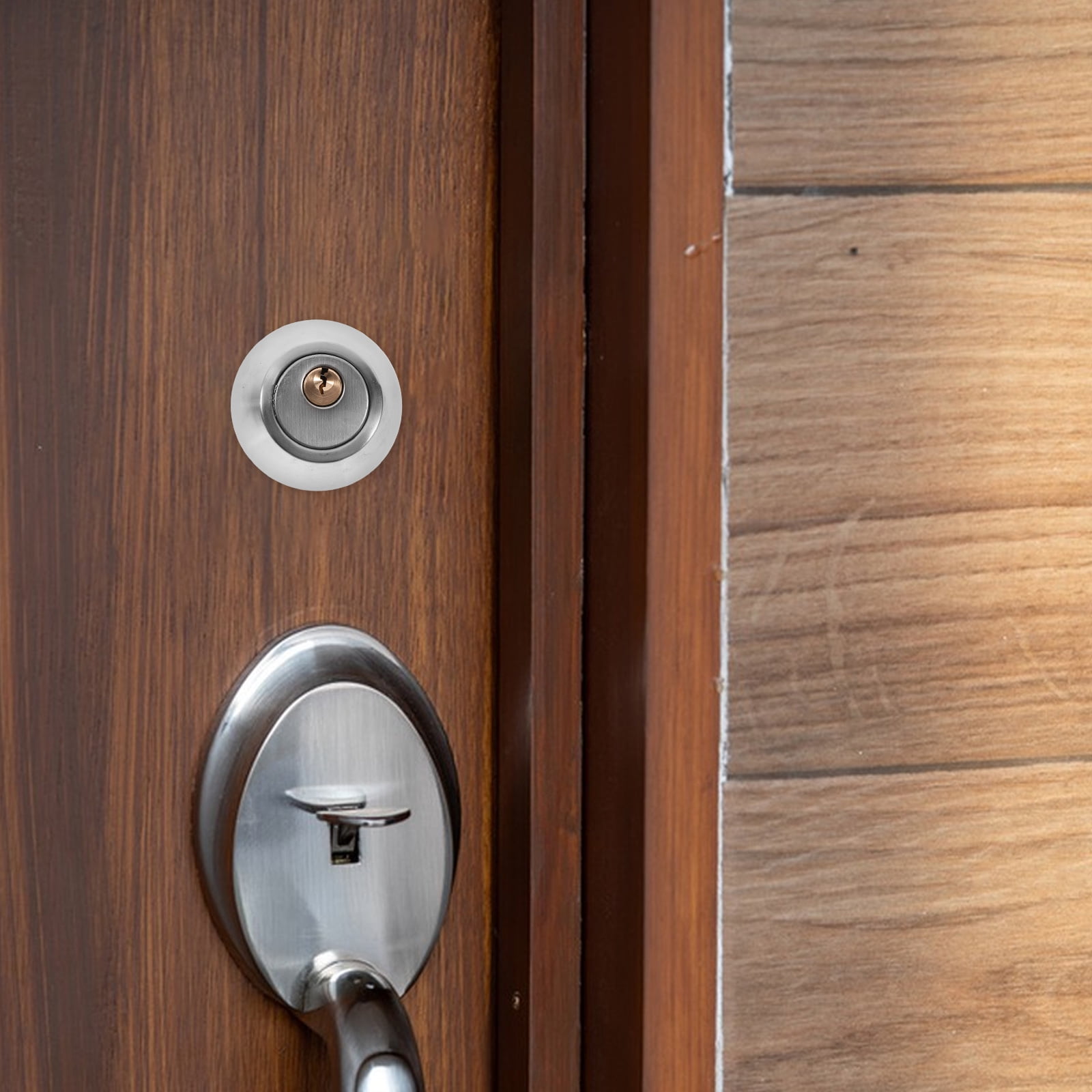 LIFKOME 1 Set Double Keyed Deadbolt Lock Cylinder Stainless Steel ...