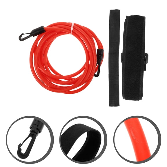 LIFKOME 1 Set Swimming Training Kit Swimming Resistance Set Swim Resistance Cord Set Swim Tether Swimming Resistance Straps Swimming Tether Trainer