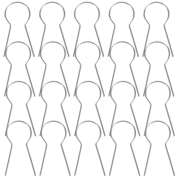 LIFKOME 100Pcs High Temperature R Clip Hanging Pins for Kiln Tools and Ceramic DIY Projects
