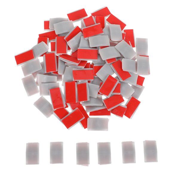 LIFKOME 100Pcs Peel and Stick Sliding Door Stopper with Stable Anti Collision Design Light Grey