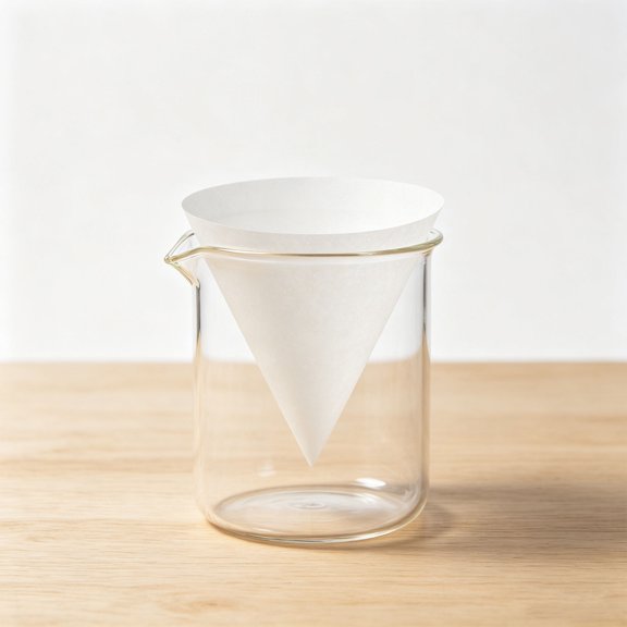 LIFKOME 100Pcs White Qualitative Lab Filter Paper for Chemistry Analytical Experiments and Laboratory Filtration Use