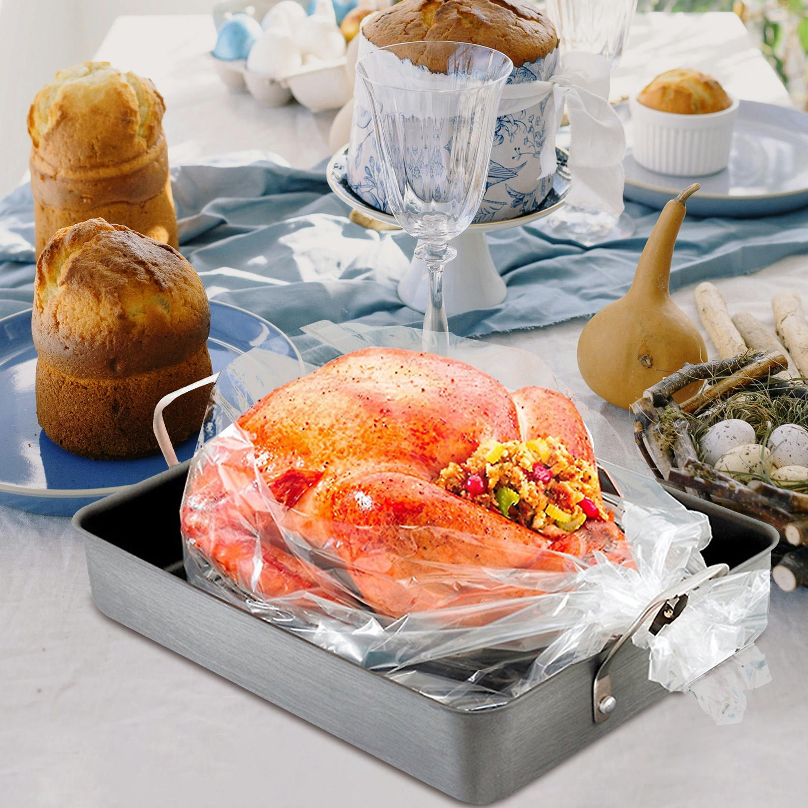 LIFKOME 10PCS Slow Cooker Liners Cooking Bags Disposable Pot Liners for Slow Cooker Cooking Trays Liners Bags