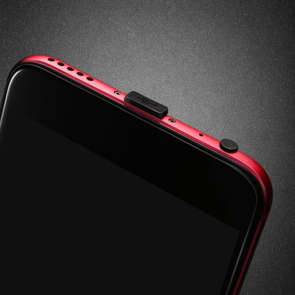LIFKOME 10Pairs USB Type C Silicone Plug Black for Phone Dust Easy to Use Removable