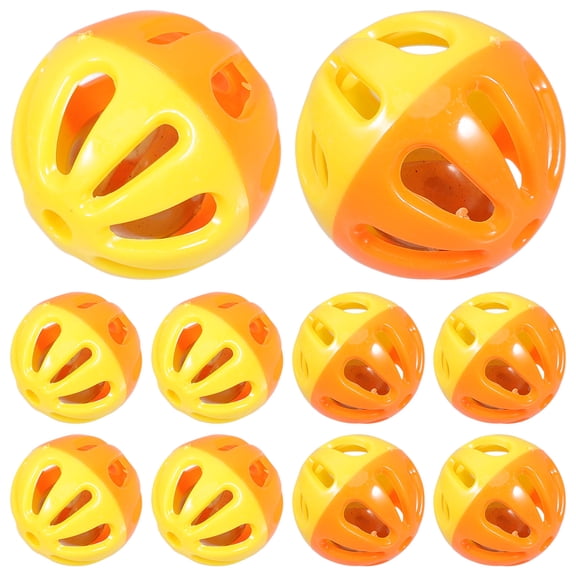 LIFKOME Multi-Color Cat Bell Balls Jingle Sound Pet Entertainment 10Pcs