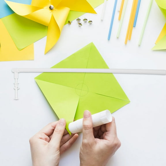 LIFKOME 12Pcs Windmill Accessories Rods Pinwheel Replacement Bars Solid And Durable Pinwheel Rods Ideal For Garden Windmills Diy Windmill Making Supplies