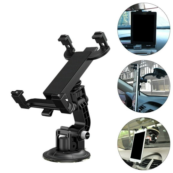 LIFKOME 1Pack Car PC Holder Tablet Headrest Mount 10.02X5.89X3.14in Black for Tablet Users