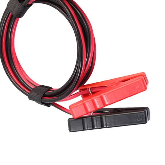 LIFKOME 1Pc Copper Clad Aluminum Car Emergency Cable Black Durable Power Wire