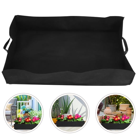 LIFKOME 1Pc Handheld Black Plant Storage Pouch for Enhanced Root Aeration and Yield