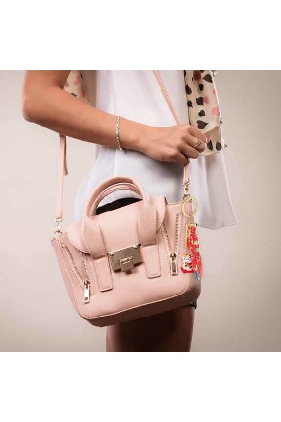 Fortune Keychain Multi Color Resin Alloy School Bag Decorative