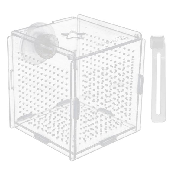 LIFKOME 1Set Aquarium Fish Isolation Box Transparent Acrylic Fish Tank Hatching Incubator
