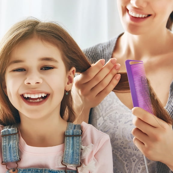 LIFKOME 1Set Hairdressing Comb Made of Sturdy Plastic for Hair Coloring