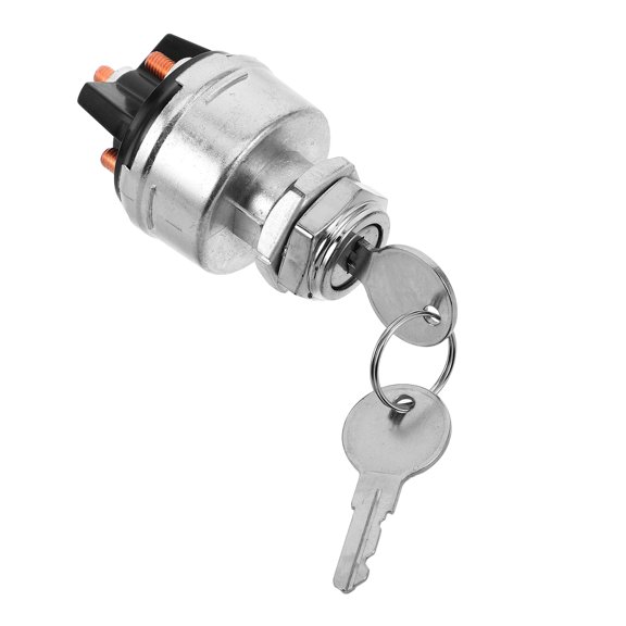 LIFKOME Heavy Duty 4-Position Ignition Starter Lock for Trucks and Agricultural Vehicles, Replacement Part