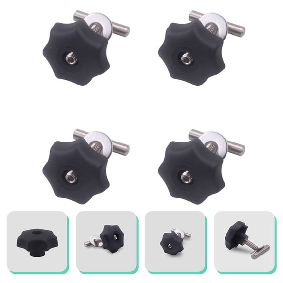 LIFKOME Threaded T-Bolts Set for Car Rail Fixtures, Stainless Steel Hardware