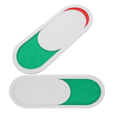 Slide Red Green Sign Slide Privacy Sign, 4x1.5 Inch Office