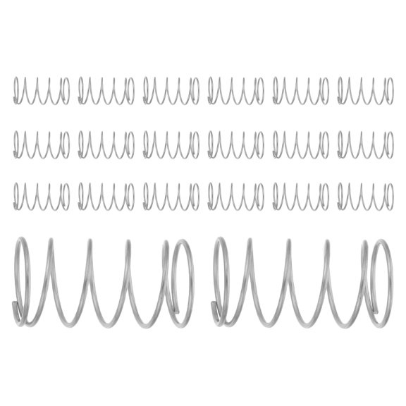 LIFKOME Toilet Flush Button Spring Replacement Part Stainless Steel 20pcs