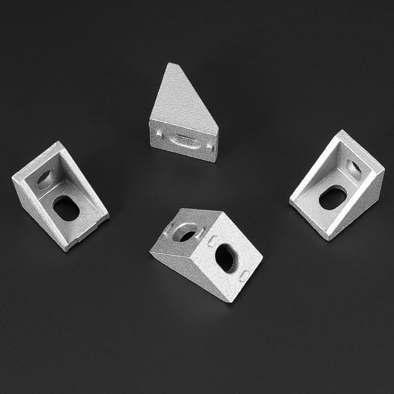 LIFKOME 25Pcs Aluminum Extrusion Bracket for 20Mm 2020 Series Heavy Duty Frame Structures