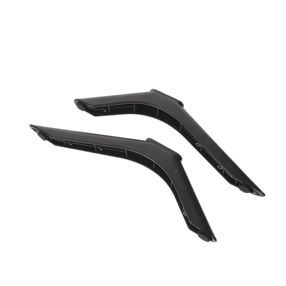 LIFKOME 2Pcs Black TV Support Legs with Stable Design and Adjustable Height for Comfortable Viewing
