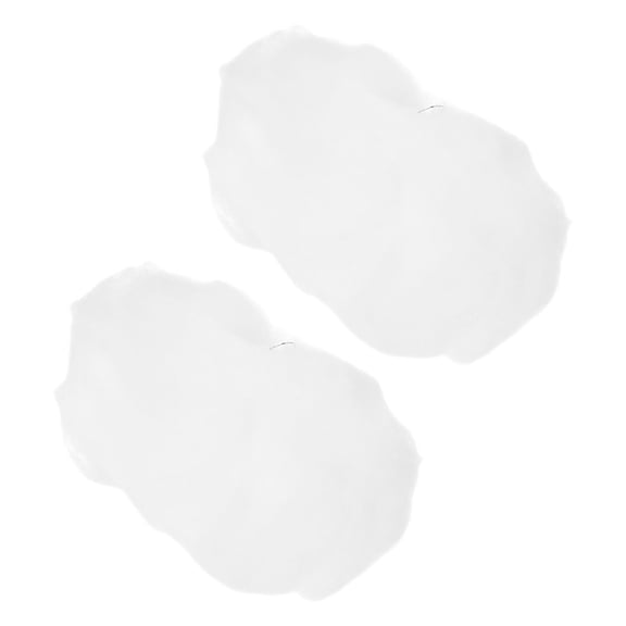 LIFKOME Soft Cotton Clouds White Hanging Decor for Weddings Parties and Home 2Pcs