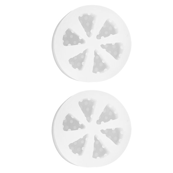 LIFKOME 2Pcs Creative Design Cheesecake Mold Transparent for Baking Use and