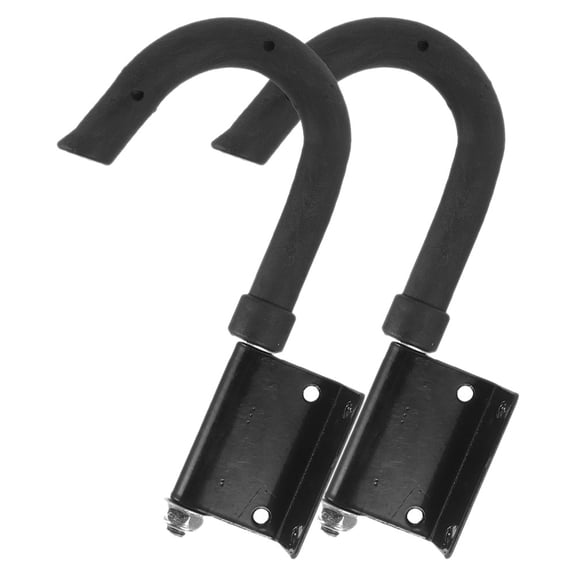 LIFKOME 2Pcs Extension Ladder Roof Hooks Heavy Duty with Practical Anti Fall Design
