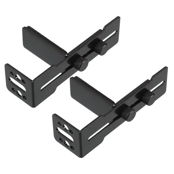 LIFKOME Black Metal Graphics Card Support Bracket, Stable Cooling Design, 2 Pieces for PC GPU