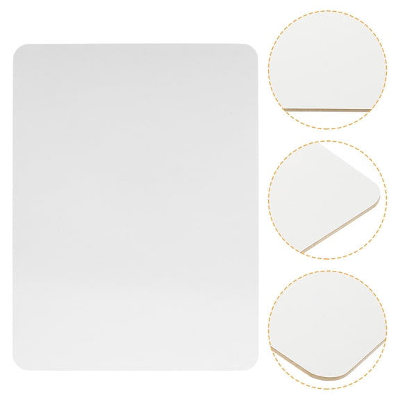LIFKOME 2-Pack Lightweight Double-Sided Whiteboards with Rounded Edges for Classroom, Office, Home, and Study Use