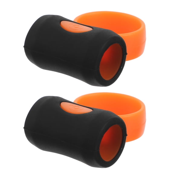 LIFKOME 2Pcs Durable Rubber Drum Stick Twirling Clip for Stable Drum Practice