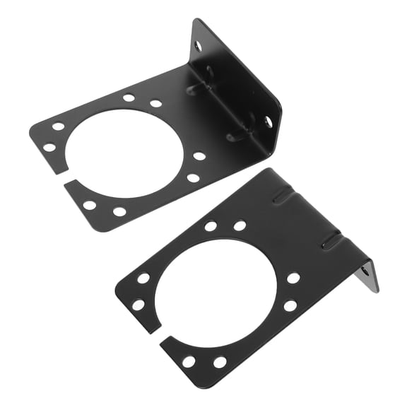 LIFKOME 2Pcs Reliable 7 Way Vehicle Wiring Connector Brackets with Enhanced Safety and Durability