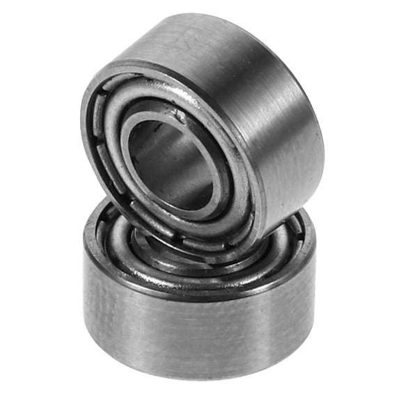 LIFKOME 2Pcs Silver Deep Groove Ball Bearings for Watch Rotator Silent Low Friction Mechanical Use