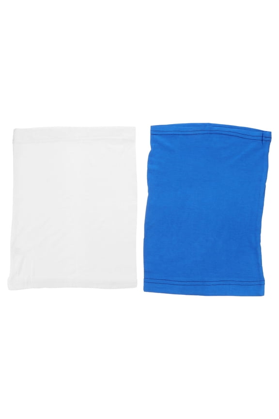 2Pcs Tube Shape Under Caps for Hijab Cotton Sweat Absorbent for Women