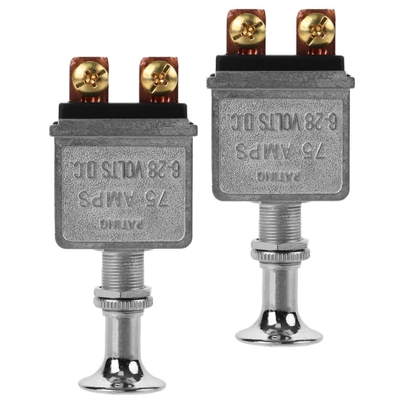 LIFKOME 2-Pack DC Disconnect Push Pull Zinc Alloy for Vehicle Use and Mechanic Tools