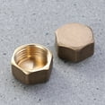 thumbnail image 1 of LIFKOME 2pcs Compression Fitting Brass Blank Nut (15g), 1 of 8