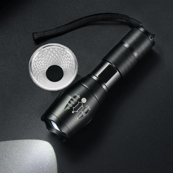 LIFKOME 2pcs Flashlight Reflector Cup Accessory Reflective Aluminum Panel Replacement Parts For Spotlight Light Flashlight Fixture Lamp Bulb Focused Beam