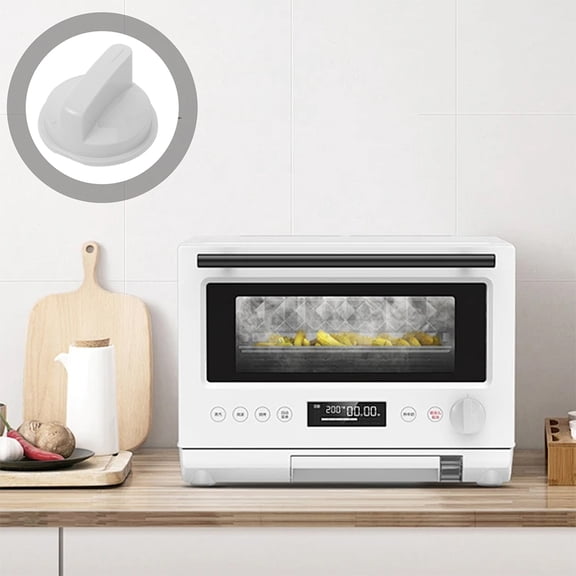 LIFKOME 2pcs Microwave Oven Switch Knob Temperature Control Knob Oven Knob Microwave Oven Knobs Microwave Knob Plastic Microwave Knobs Compatible With Midea