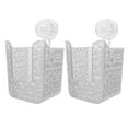 thumbnail image 1 of LIFKOME 2pcs Suction Cup Tissue Holder No-Drill Wipe Holder for Bathroom Wall-Mounted Wipe Organizer for Bathroom and Toilet Decor, 1 of 8