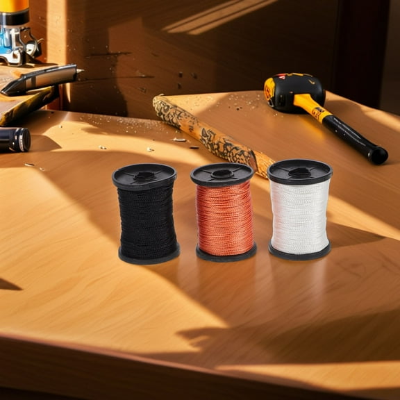 LIFKOME 3 Rolls Sewing Thread For Hand Stitching Canvas Leather Nylon Bookbinding Thread For Shoe Repair Bookbinding And Diy Crafts