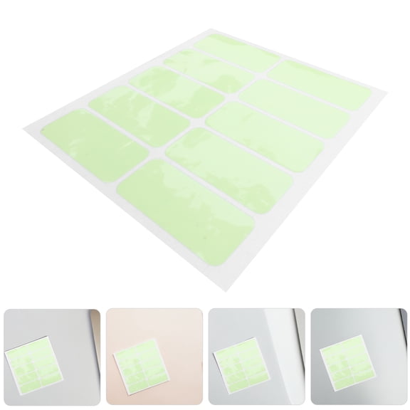 LIFKOME 30Pcs Self Adhesive Light Dimming Sheets Glow Decals for Wall Switches