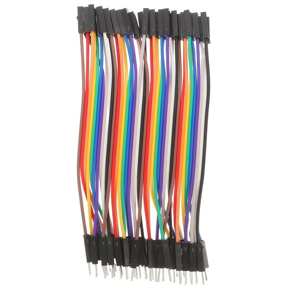 LIFKOME 40 Pcs Line Male and Female Docking Practical Jumper Wires