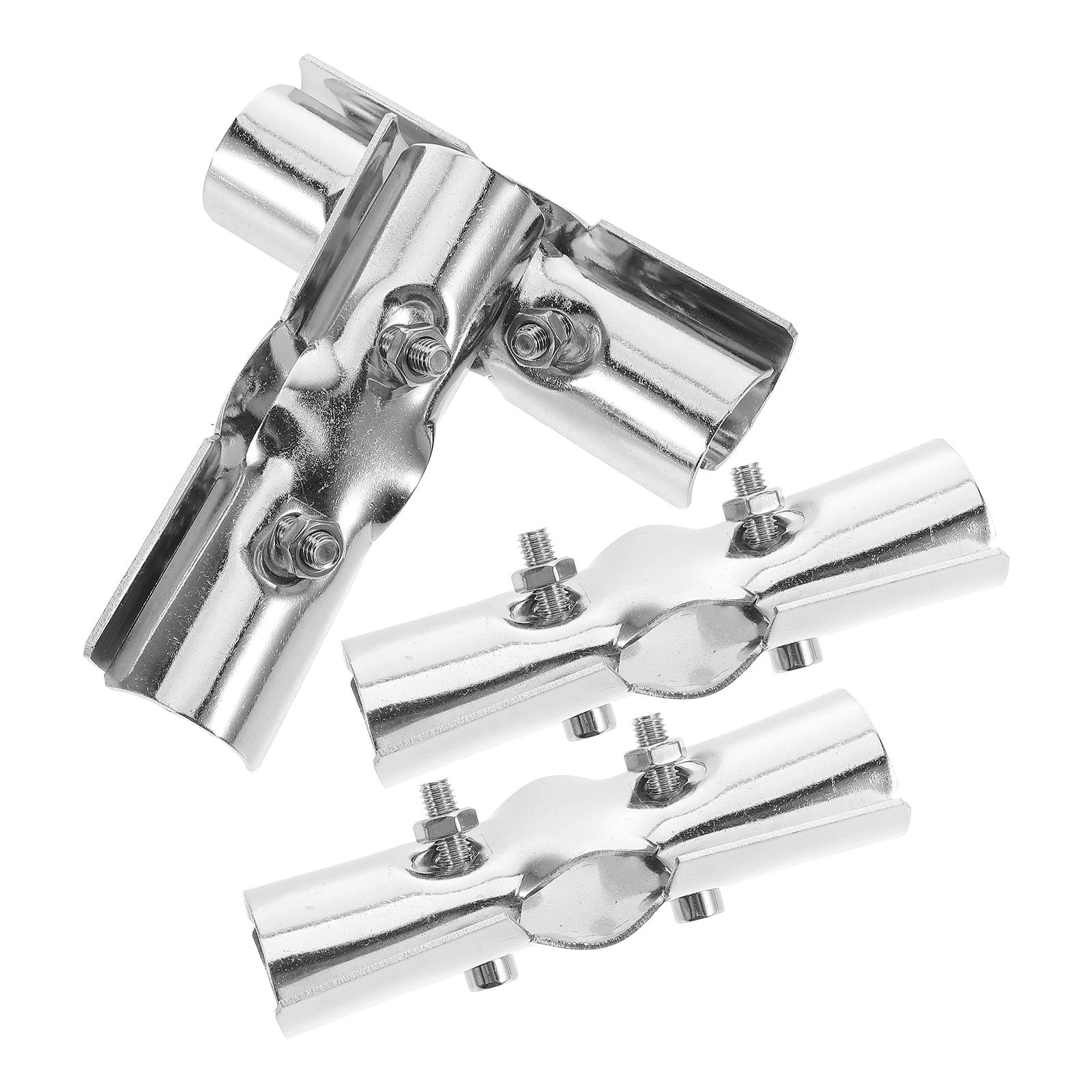 LIFKOME 4PCS Rail Tube Connectors Drying Rack Tube Straight Connectors ...