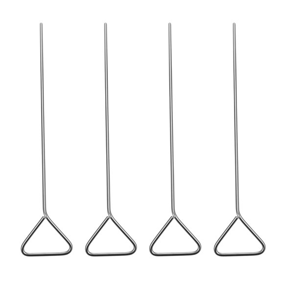 LIFKOME 4Pcs Stainless Steel Cell Spreader for Bacterial Spreading Tasks