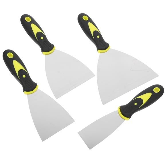 LIFKOME 4Pcs Stovetop Razor Scraper Kit Stainless Steel Blades for Removing Stains Adhesives and Decals