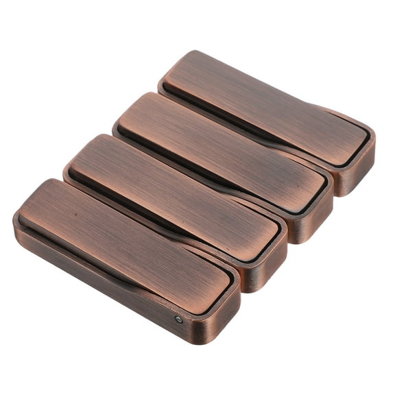 LIFKOME 4pcs Folding Hideaway Coat Hooks Heavy Duty Wall Folding Clothes Hanger Invisible Wall Mounted Coat Hangers Space-Saving Metal Hooks