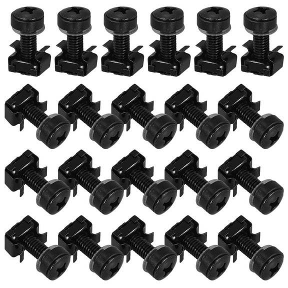 LIFKOME 50 Sets Stainless Steel Mounting Washers For Rack Screws In IT Professionals Use