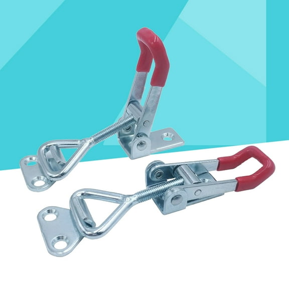 LIFKOME 5Pcs Cold-Rolled Carbon Steel Toggle Clamp for Mould and Machine Operation