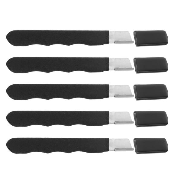 LIFKOME 5Pcs Quick Sharpening Stone for Garden Tools Kitchen Knives Pruning Shears and Hedge Trimmers