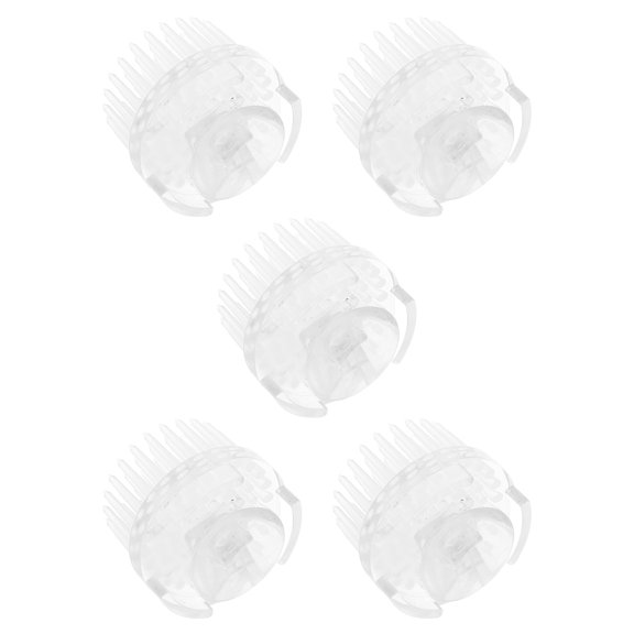 LIFKOME 5-Pack Clear Floral Stem with Even Distribution for Crafting and Flower Arrangements